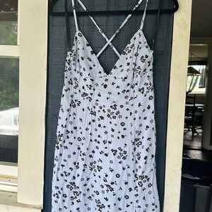 Limited edition blue floral maxi